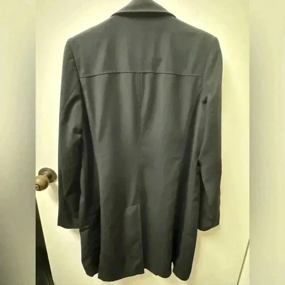 London Fog size small long button down jacket - Picture 2 of 6